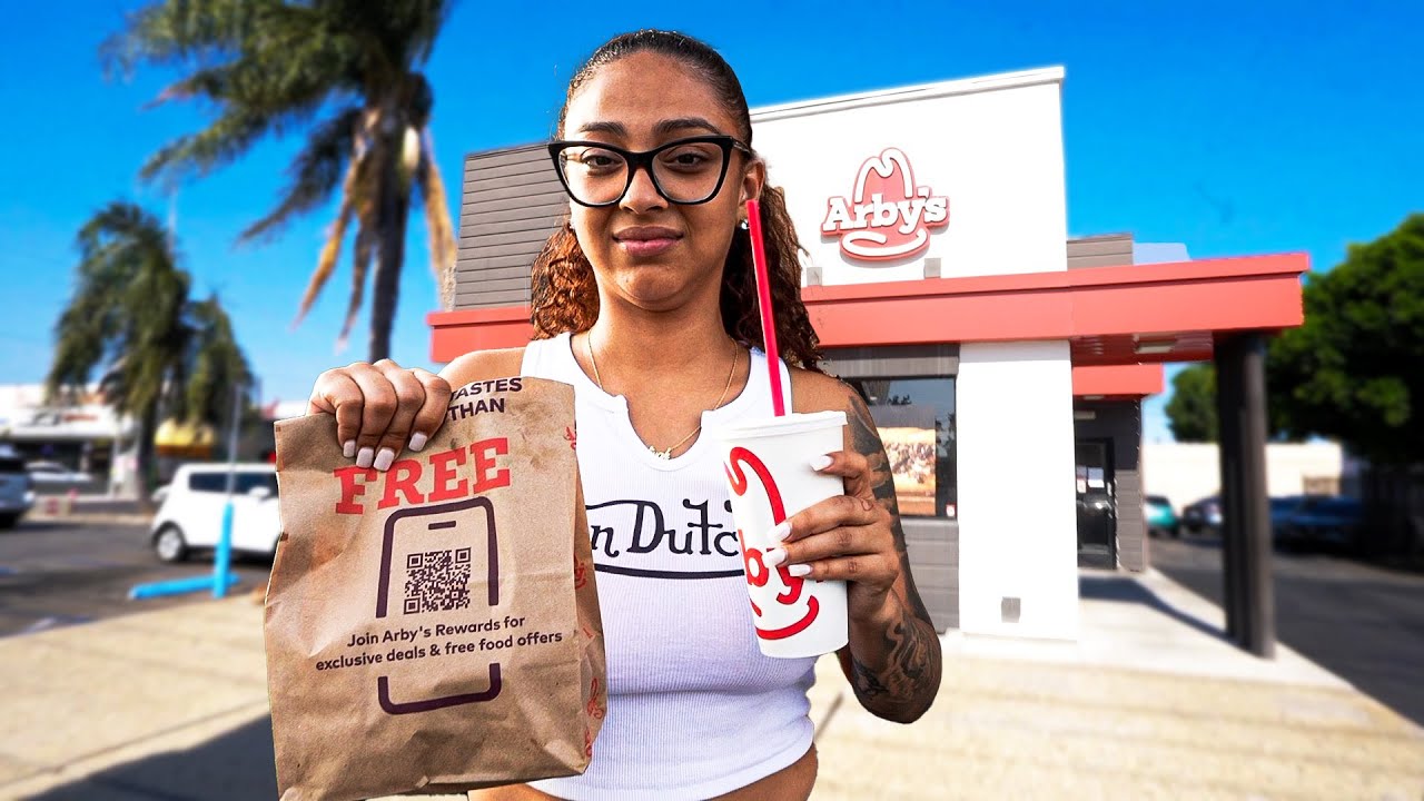 My Picky Girlfriend Tries ARBY'S For The First Time . . .