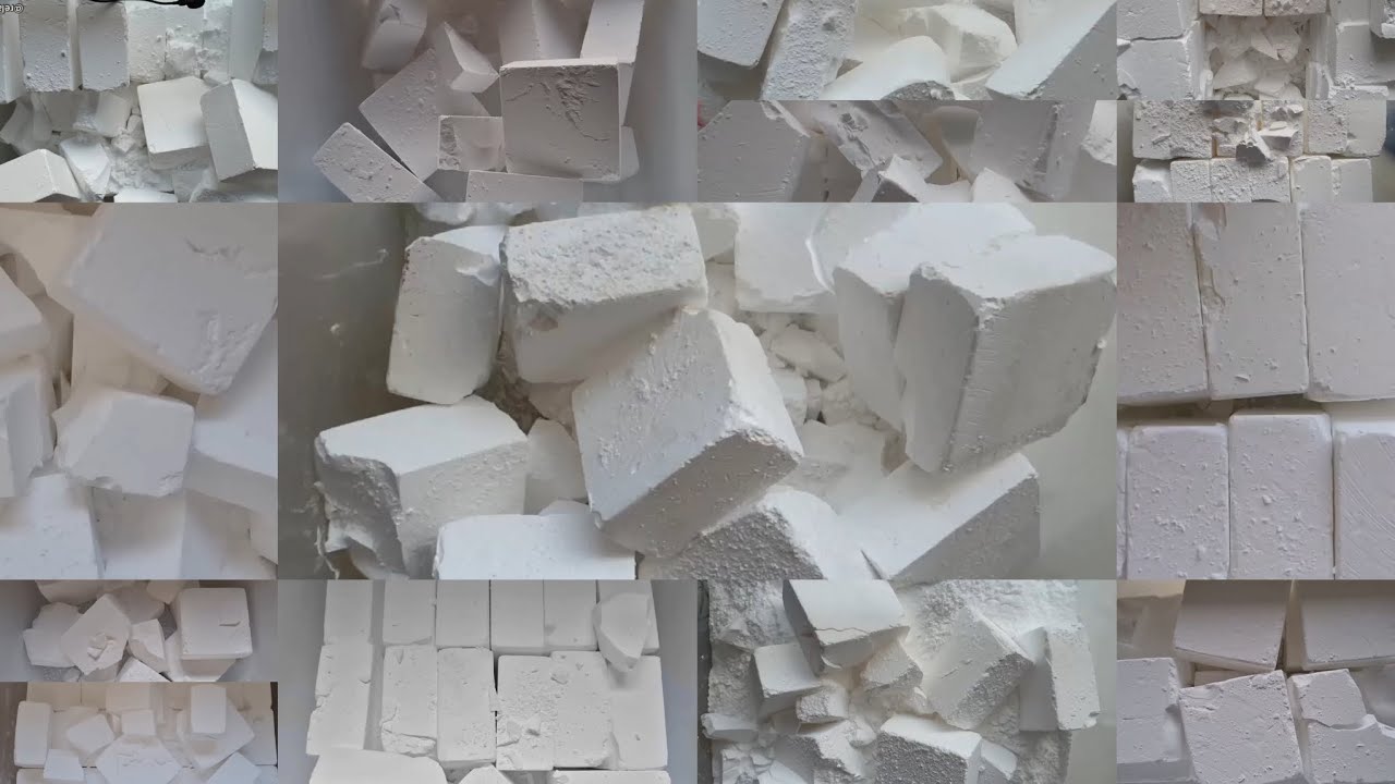 Buttery, fluffy, soft melting fresh gymchalk crush asmr by @relaxwithdy-asmr4318 | Long edit comp ❄️