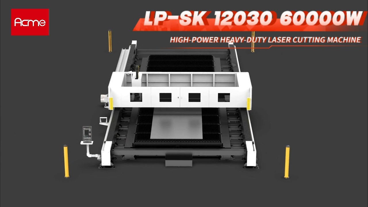 LP 12030SK 60000W Fiber Laser Sheet Cutting Machine