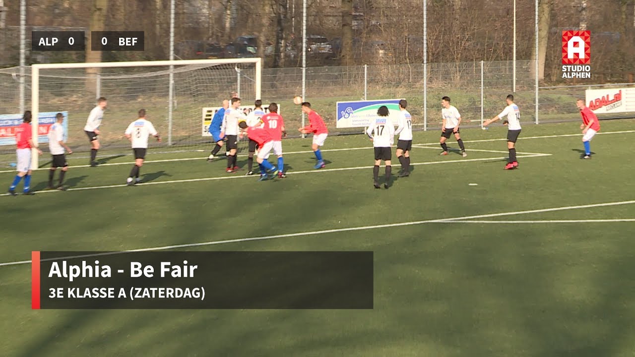 Samenvatting Alphia - Be Fair (zaterdag 16 februari)
