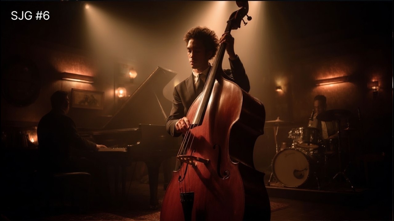 Soft Jazz Groove #6 🎷 | Midnight Jazz Bar Trio – Piano, Bass & Drums