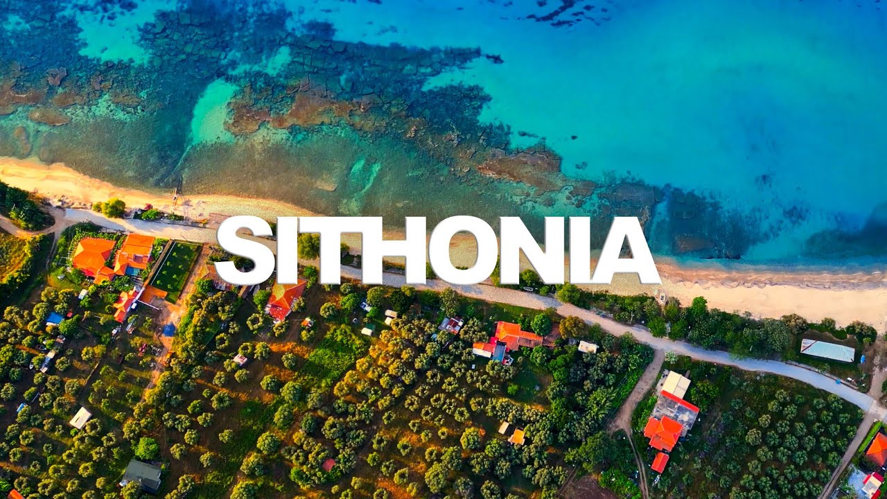 SITHONIA Chalkidiki Greece | Relaxing drone video in 4K HDR | Ситония  | Peaceful Relaxing Music