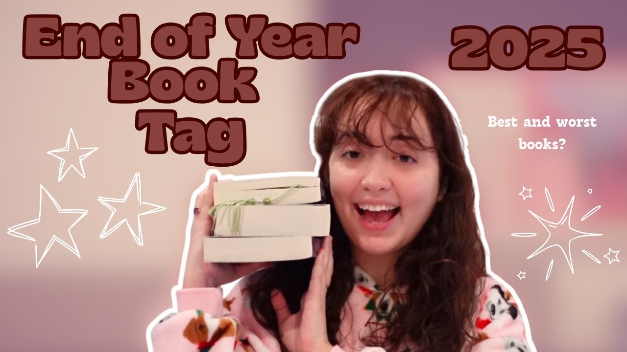 end of year book tag 🏷️ 📚
