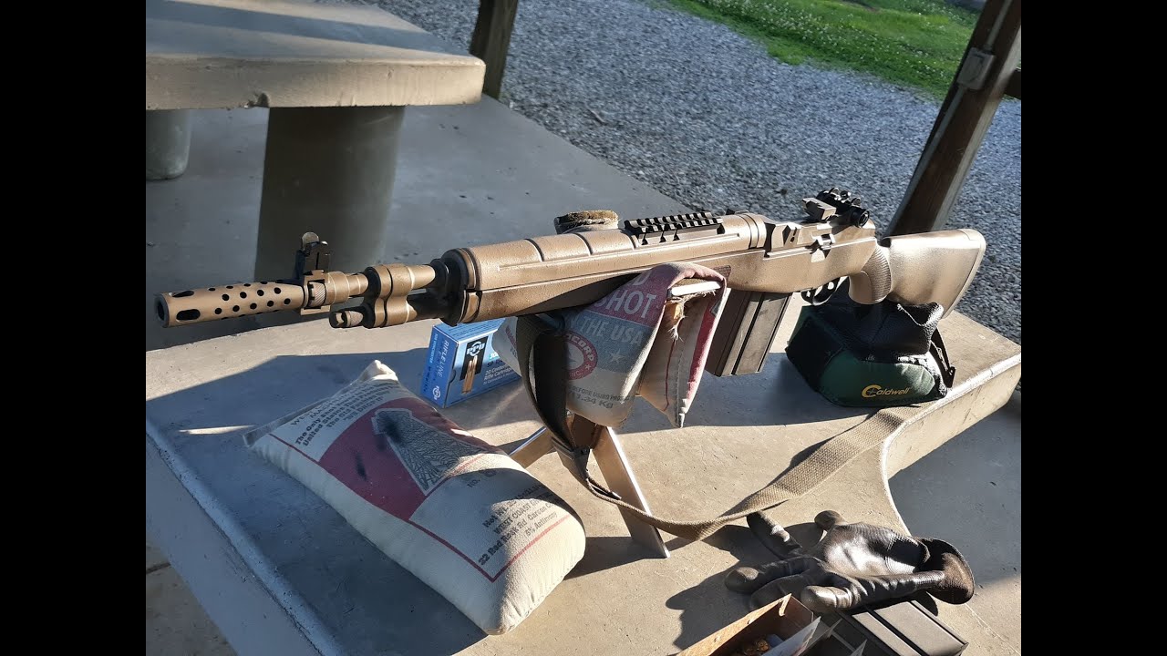 New M1A Scout Squad NBS Exclusive! Sight In & Discussion!