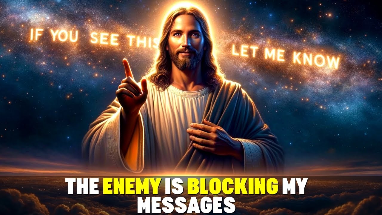 Let Me Know If You See This The Enemy Is Trying To Block God's Message