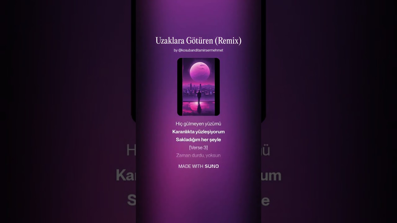 Uzaklara götüren,  Türkçe yeni duygusal pop şarkı 