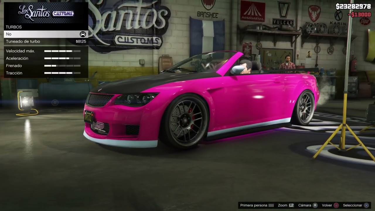 Grand Theft Auto V modificación  del carro de Amanda