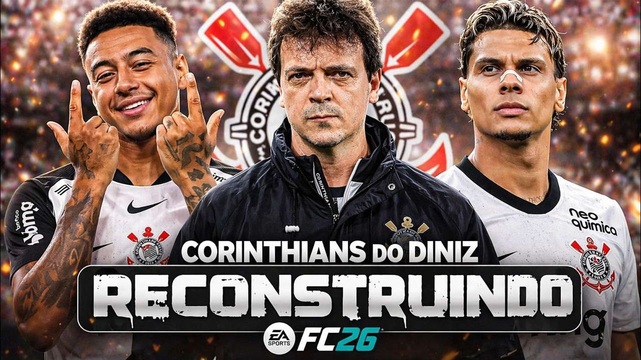 RECONSTRUINDO O CORINTHIANS DE DINIZ! FC26 | Modo Carreira