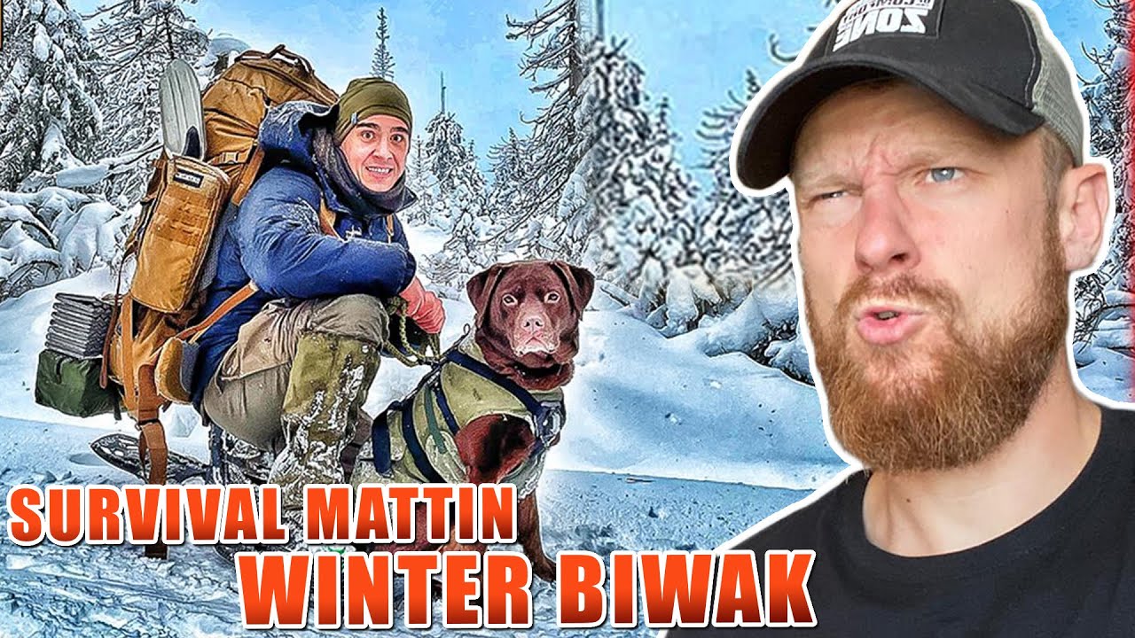 Fritz Meinecke reagiert auf 3 TAGE WINTER BIWAK von Survival Mattin