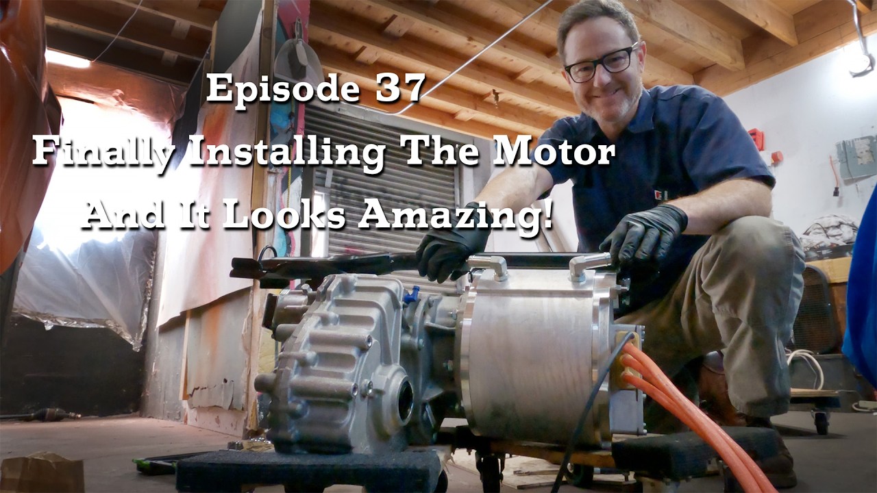 Episode 37 - Finally Installing The MotorAnd It Looks Great!