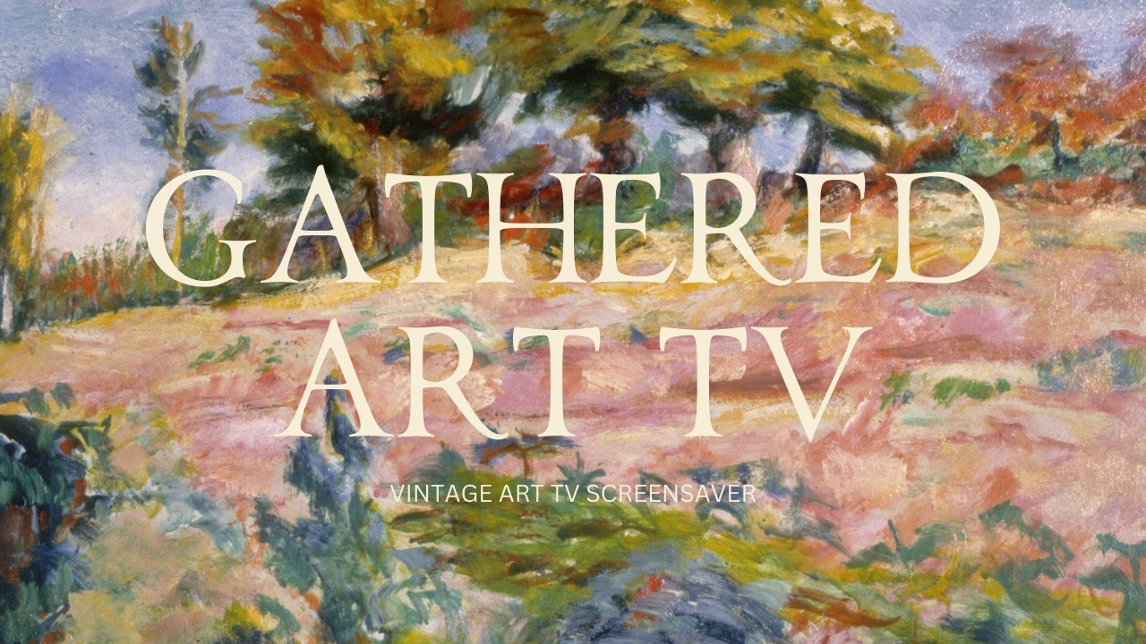 Vintage Landscape | 1 Hour Art Loop, Vintage Art for Your TV, TV Art Screensaver