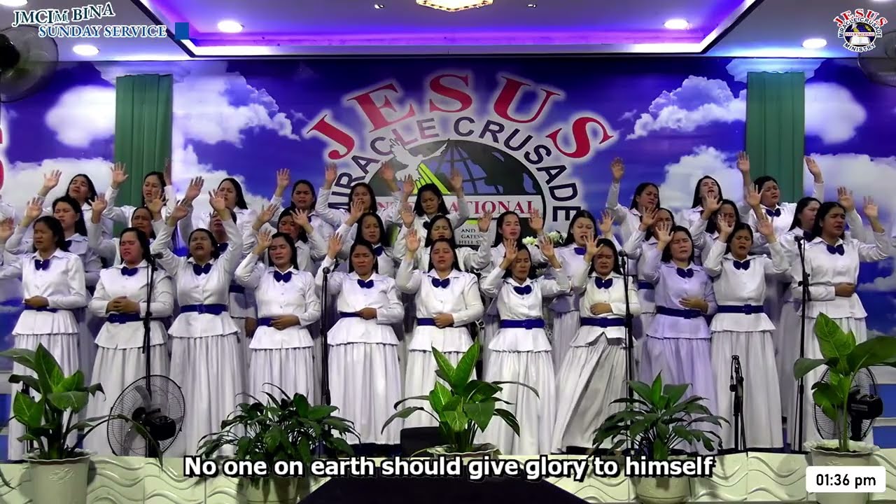 All the Glory Must Be to the LORD | Bel. JESUS Finest Choir | JMCIM Binangonan Rizal | 01 Feb26