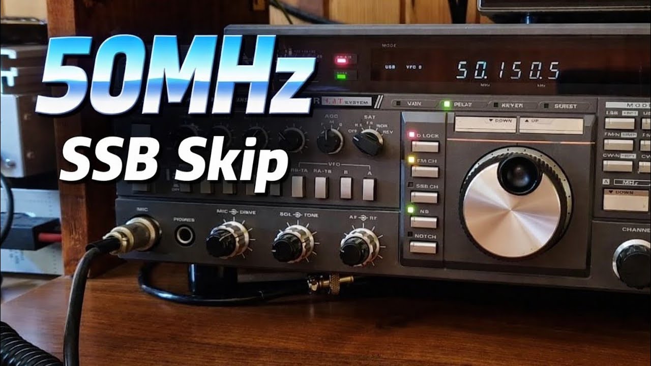 50MHz E-skip in Europe SSB CW FT8