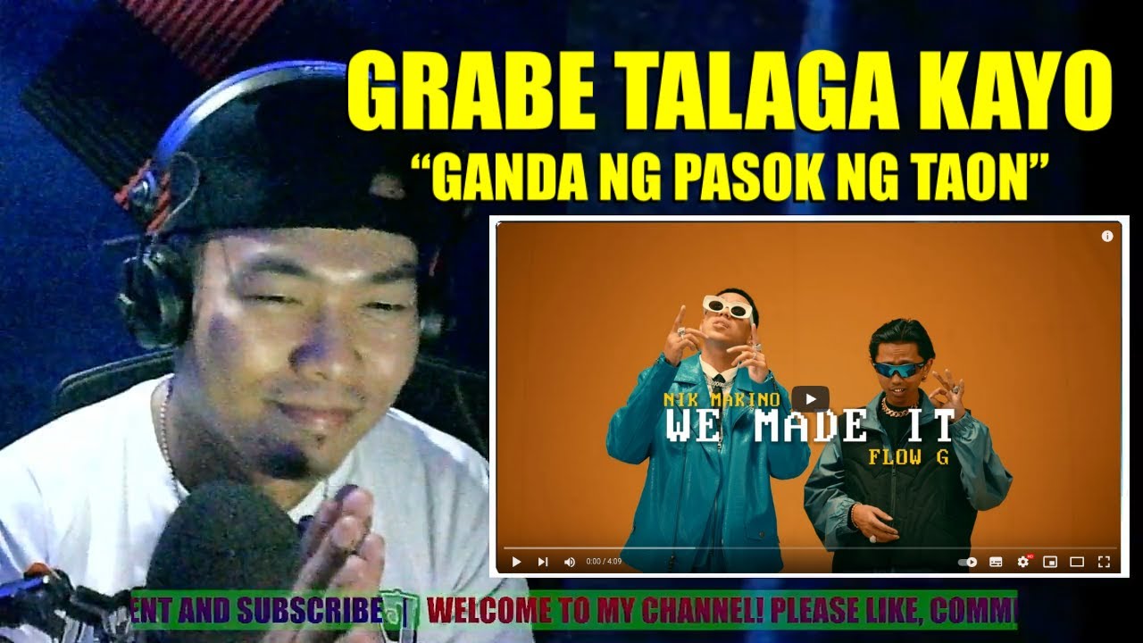 GRABE YUNG MENSAHE! | WE MADE IT - Nik Makino x Flow G | REACTION VIDEO