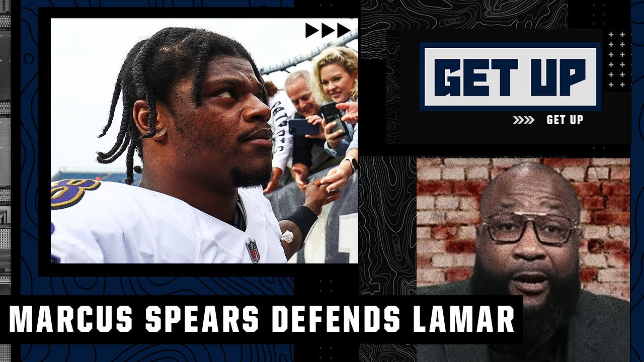 Lamar Jackson is the BEST PLAYER IN THE NFL ❗ Marcus Spears gets fired up 😤 | Get Up