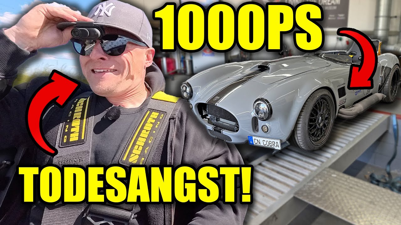 1000PS COBRA: noch NIE hatte ich solche ANGST!