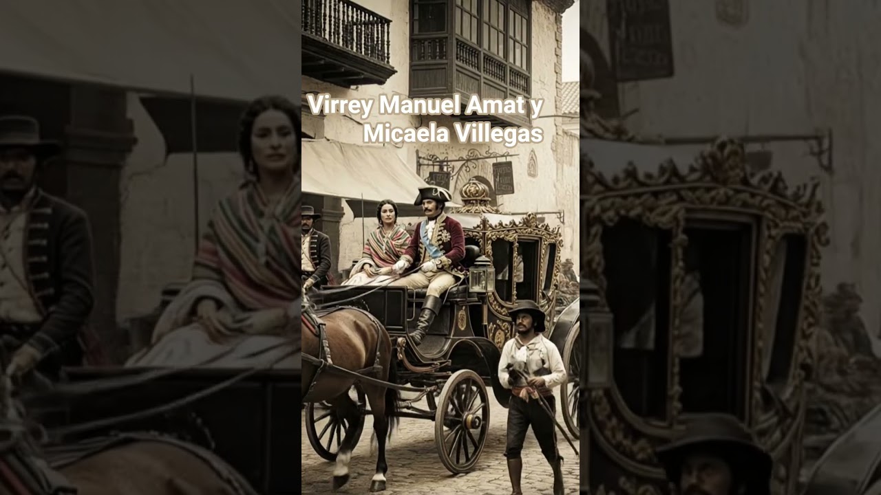 Virrey Manuel Amat y Micaela Villegas. #limaperu #history #perusona #travel #peru #usashorts #spain