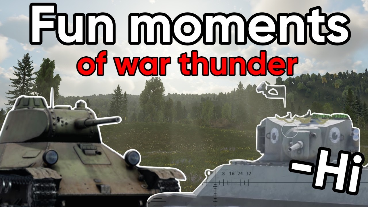 Веселые моменты War Thunder