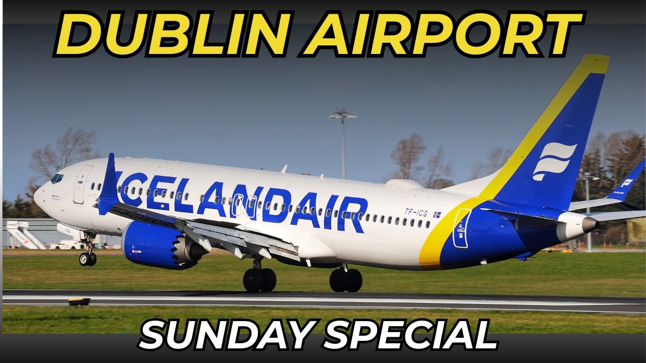 INSANE 31 Landings in 16 Minutes! 😱 Dublin Airport Plane Spotting | Sunday Windy Plane Spotting DUB