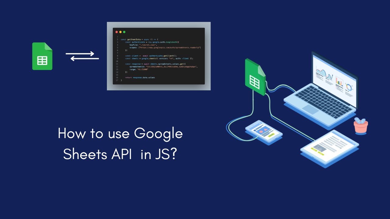 Unlock the Power of Google Sheets API with Javascript | Step-by-Step Tutorial