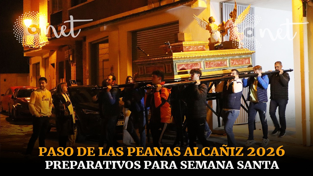 Paso PEANAS a IGLESIA MAYOR | Semana Santa ALCAÑIZ 2026