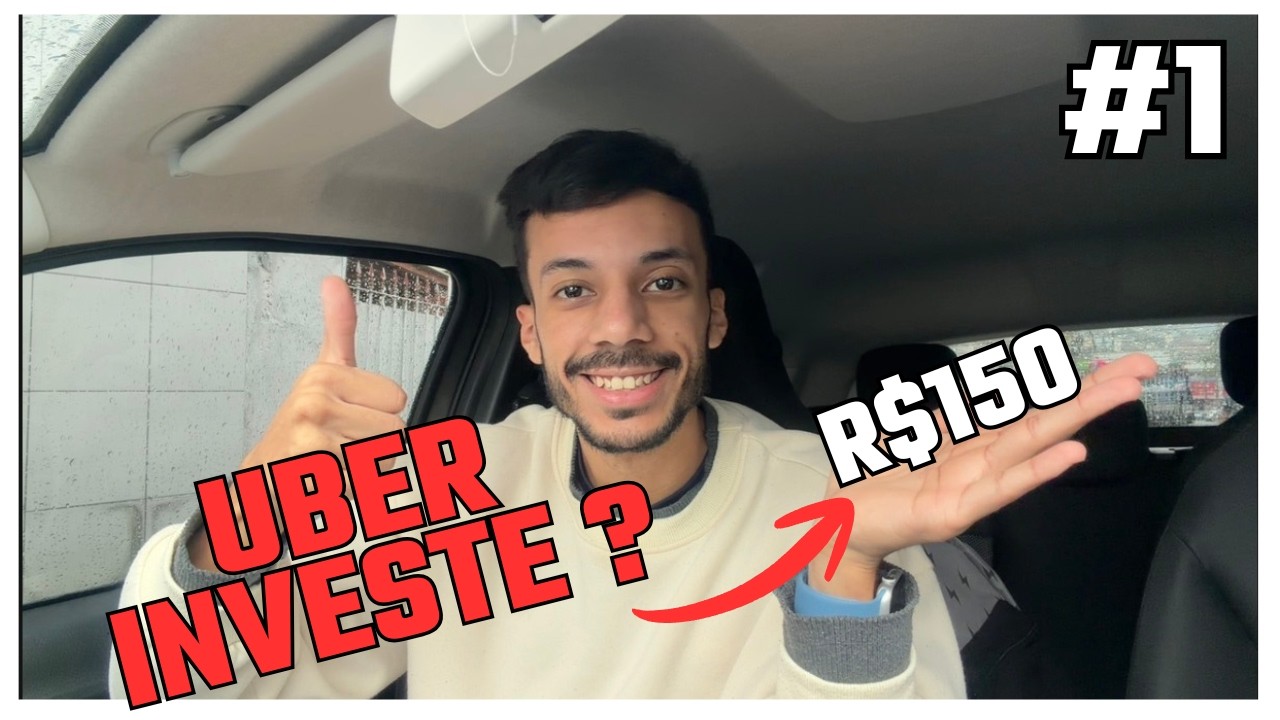 Motorista de Uber também INVESTE? Comecei uma carteira do zero EP1