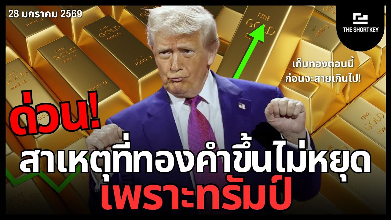 วิเคราะห์ราคาทองคำ ดอลลาร์จะล่มสลาย? | The Shortkey