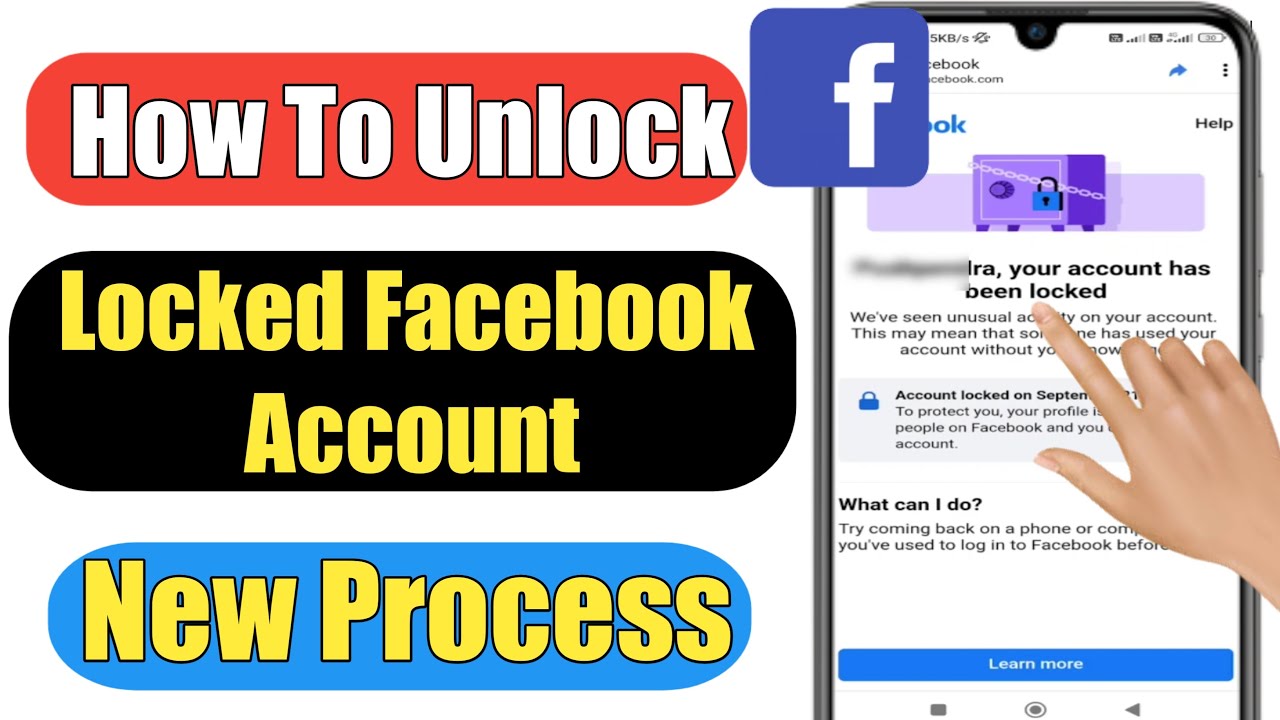 How To Unlock Facebook Account ( 2026) | Fix Your Account Has Been Locked Facebook |