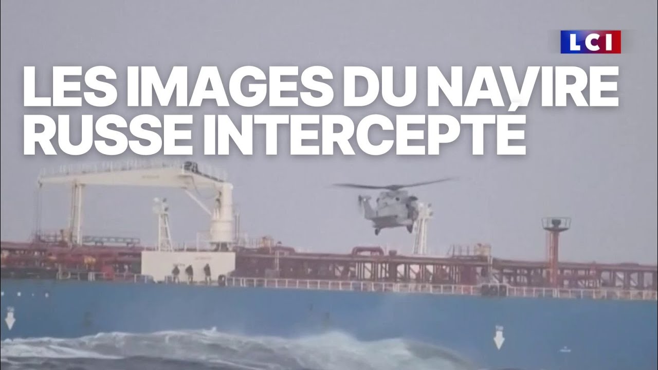 Navire russe intercepté par la France : les images de l'assaut｜LCI