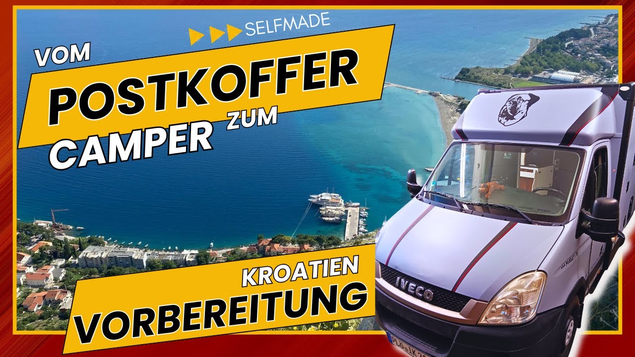 Postkoffer Kroatien Vorbereitung
