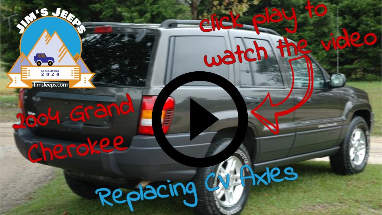 Замена полуоси CV на Jeep Grand Cherokee Laredo 2004 года