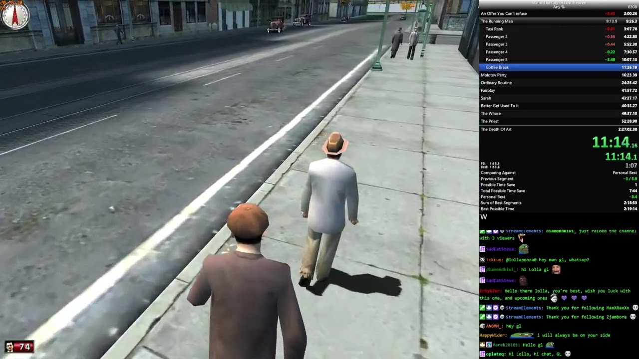 Mafia any% speedrun in 2:26:16 (Former WR)
