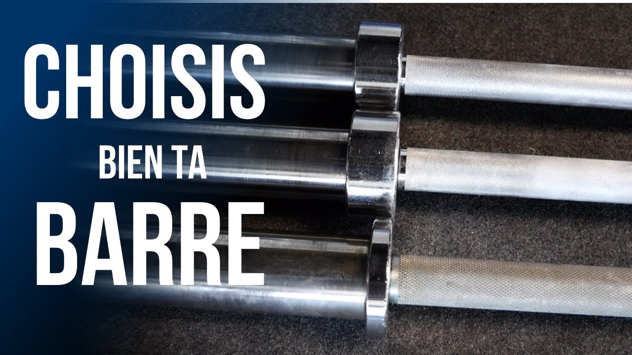 VLOG CONFINEMENT #4 CROSSFIT / FORCE / HALTEROPHILIE : Quelles différences entre les BARRES ?