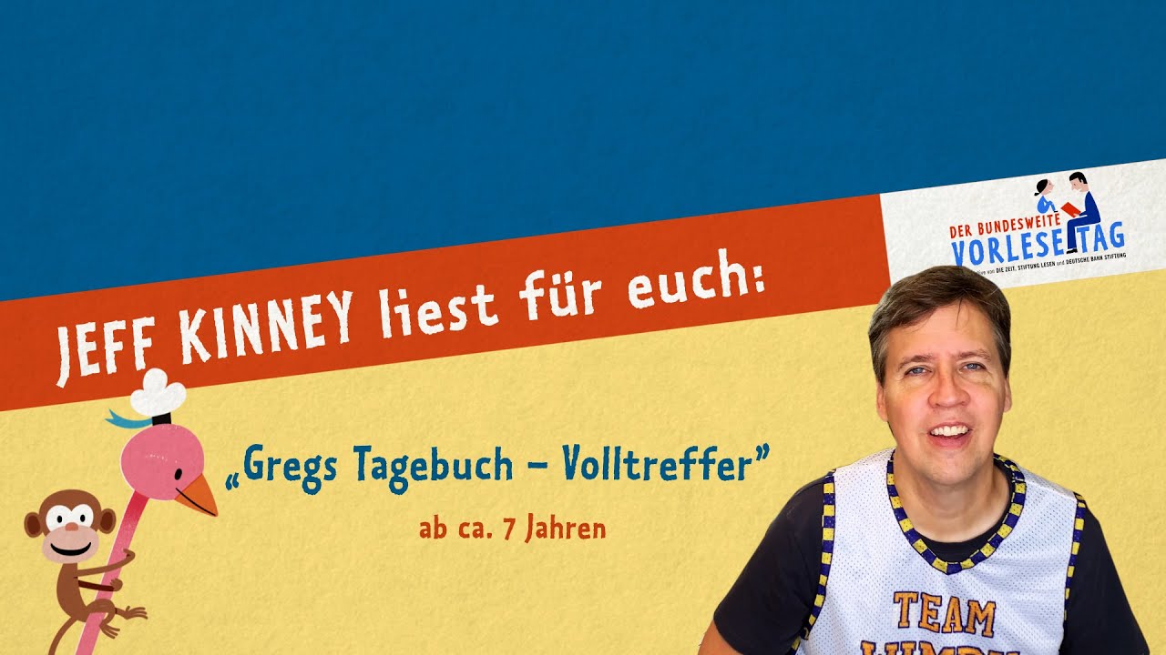 Vorlesetag 2021: Jeff Kinney liest 