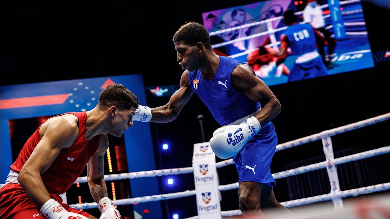 Andy Cruz (CUB) vs. Nicollas de Jesús (BRA) AIBA World Boxing Championships 2021 (63kg)