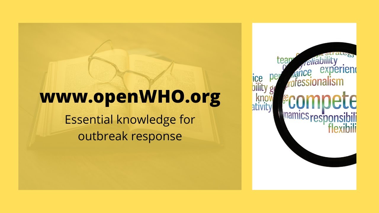 OpenWHO: Essential knowledge for outbreak response