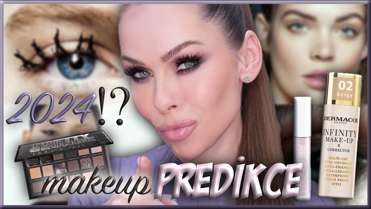 ❗️MOJE PREDIKCE MAKEUP TRENDŮ PRO ROK 2024❗️BUDE TO RETRO A DIVOKÝ....😃