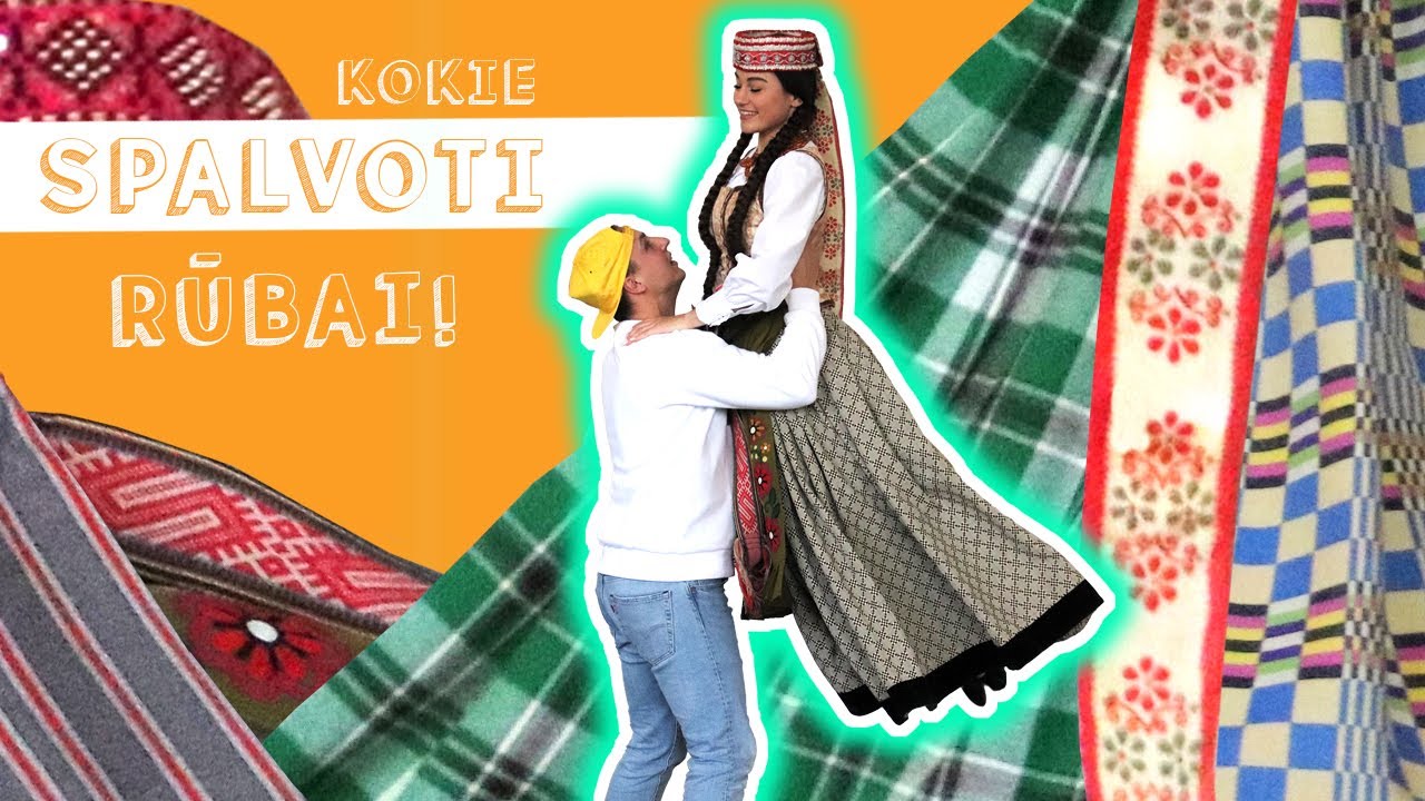 Lietuviška APRANGA🧥👗 Kiek daug SPALVŲ!