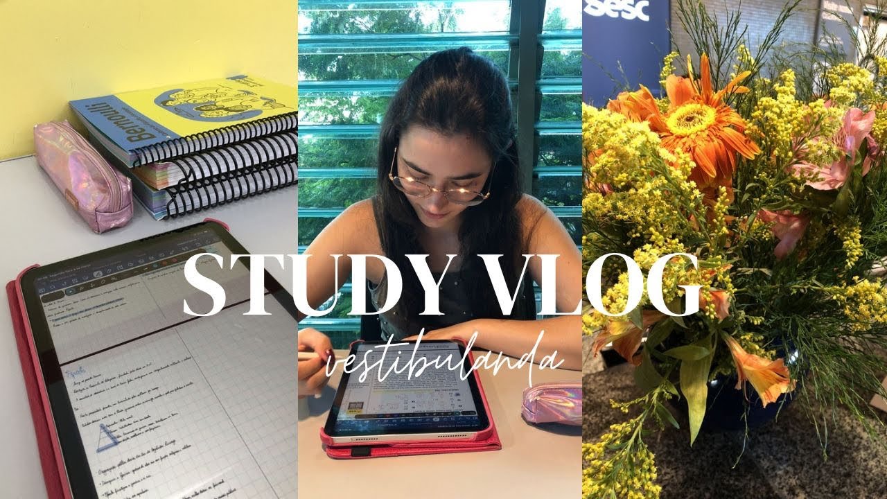 #1 Study vlog | vestibulanda de medicina 