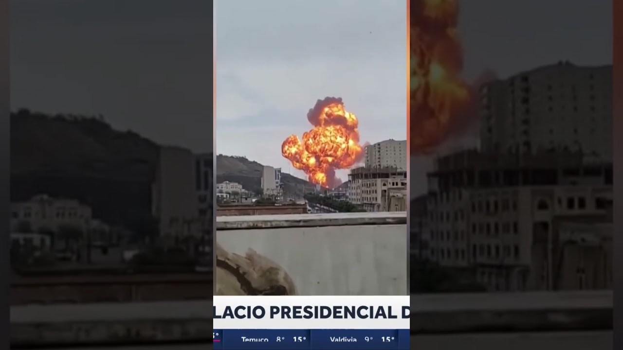 Israel destruy&oacute; palacio presidencial de Yemen: Al menos 6 muertos | #israel #yemen #gaza
