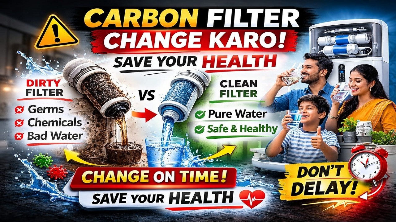 Why Carbon Filter Is Very Important in RO? Carbon Kab Change Karna Chahiye? Most People Ignore This!