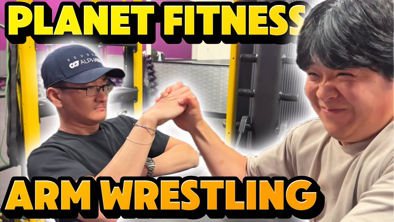 Arm Wrestling At Planet Fitness