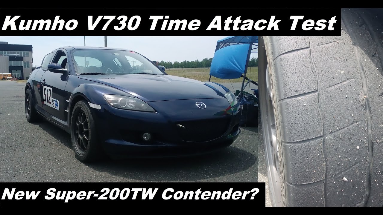 New Kumho V730 Time Attack Test!
