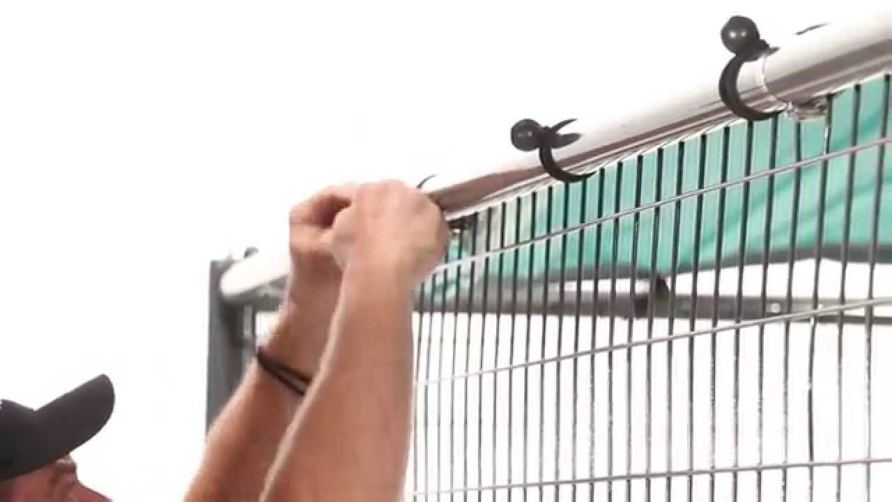 How to Install Kennel Shade & Bows on a Premier Dog Kennel