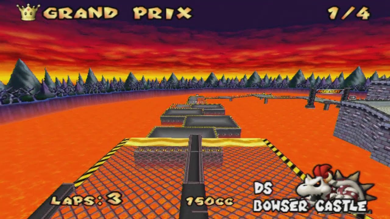 DS Bowser's Castle | Mario Kart: Double Dash!! [Custom Track]