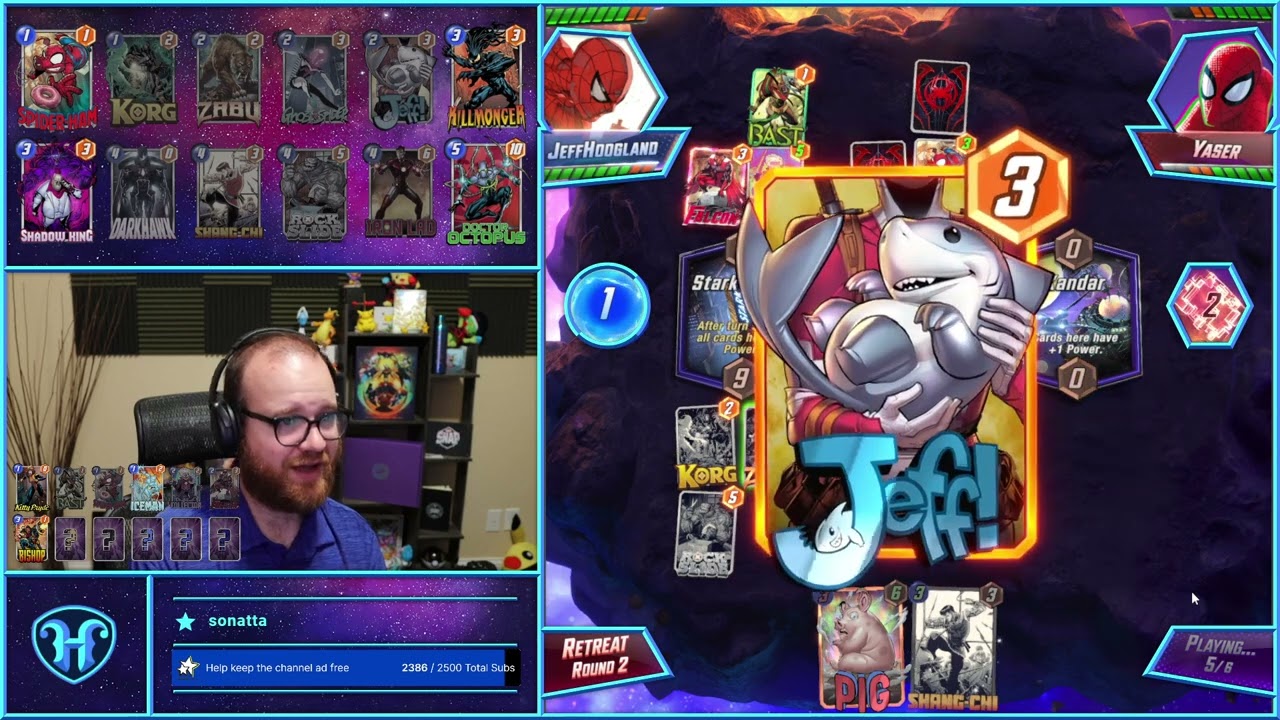 To Infinity Conquest and beyond! Marvel SNAP Livestream Gameplay Archives