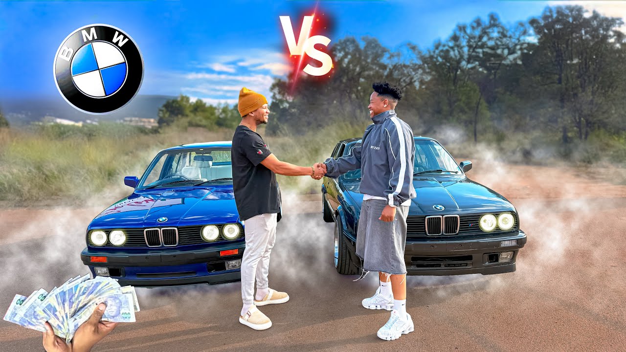 Гонка BMW E30 за 50 000 рандов!!