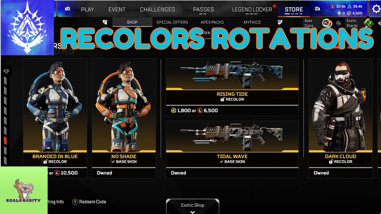 Full Review of Recolors Rotation (25Aug26), S30 Store Update. [Apex Legends - Aug26]