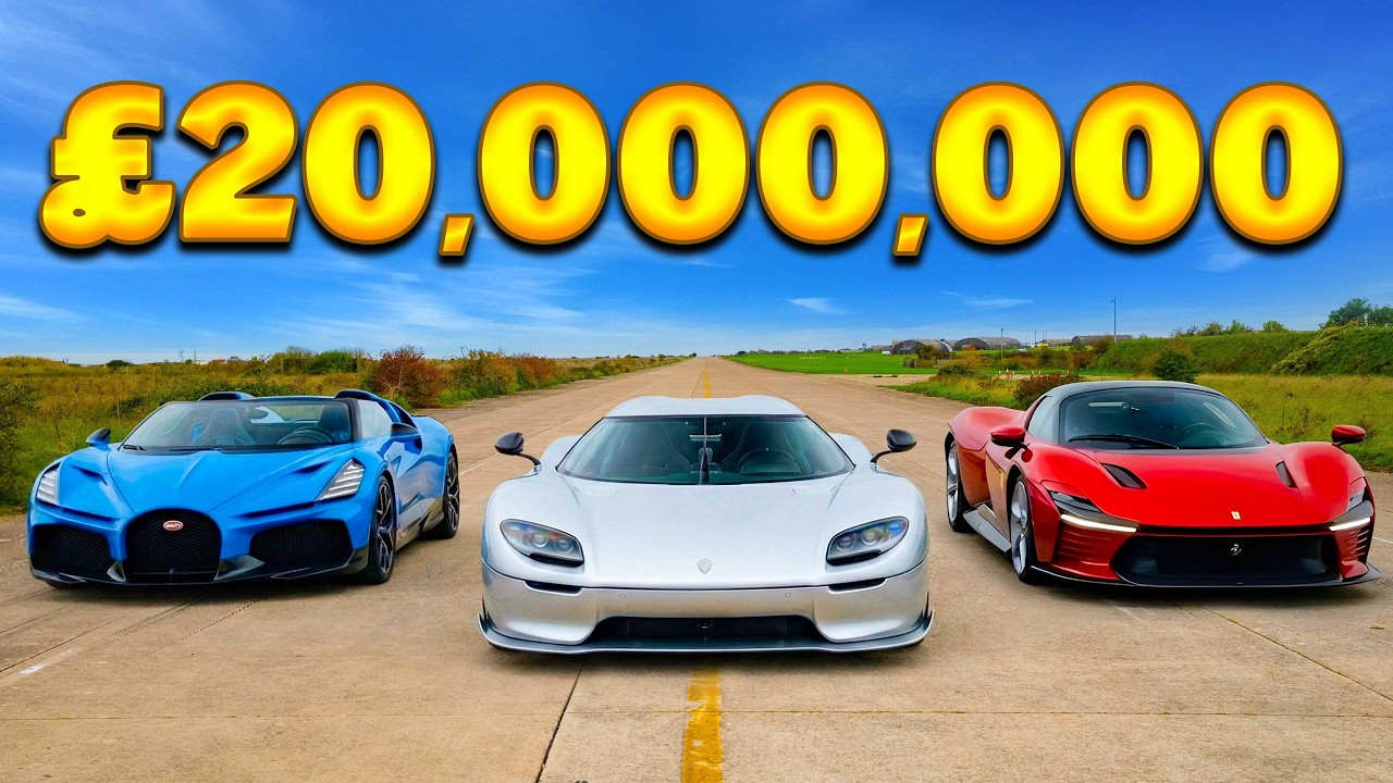 Driving &pound;20 MILLION of Hypercars to Find the BEST EVER!