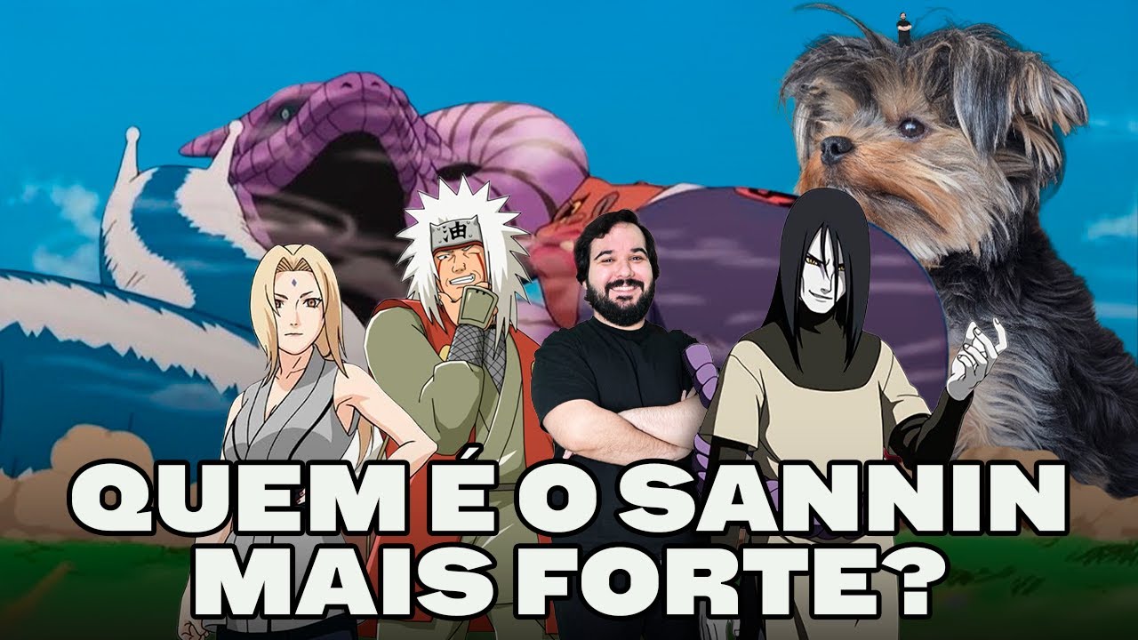 Essa luta não foi só sobre os Sannins Lendários | Jiraya Vs. Orochimaru Vs. Tsunade